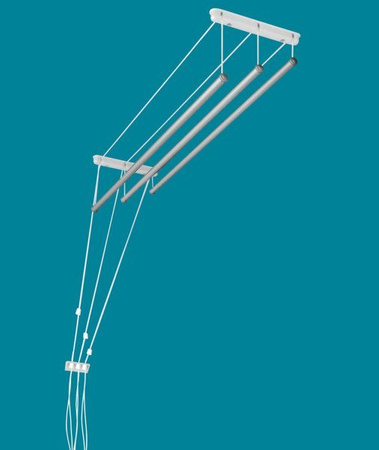Suszarka sufitowa 3 prętowa aluminium ø25 mm